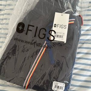 Figs Charcoal Grey High Waisted Zamola Pants XXS